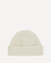 Blurred Beanie Hat - WHITE | Base Blu