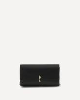 Bettina Wallet with chain - BLACK | Base Blu