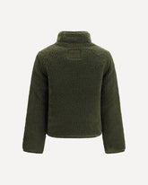 Elenora Fleece Jacket - GREEN | Base Blu