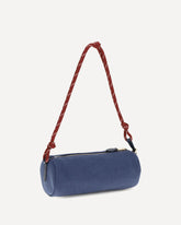 Embroidered logo Shoulder Bag - BLUE | Base Blu