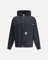 Washed Duck Hooded Blouson by Sacai x Carhartt WIP - BLACK | Base Blu