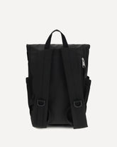 Metal carabiner detail Backpack - BLACK | Base Blu