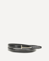 Belt with T - BLACK | Base Blu