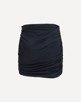 Minigonna da Bagno drappeggiata - NERO | Base Blu