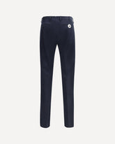 Cotton velvet Pants - BLUE | Base Blu