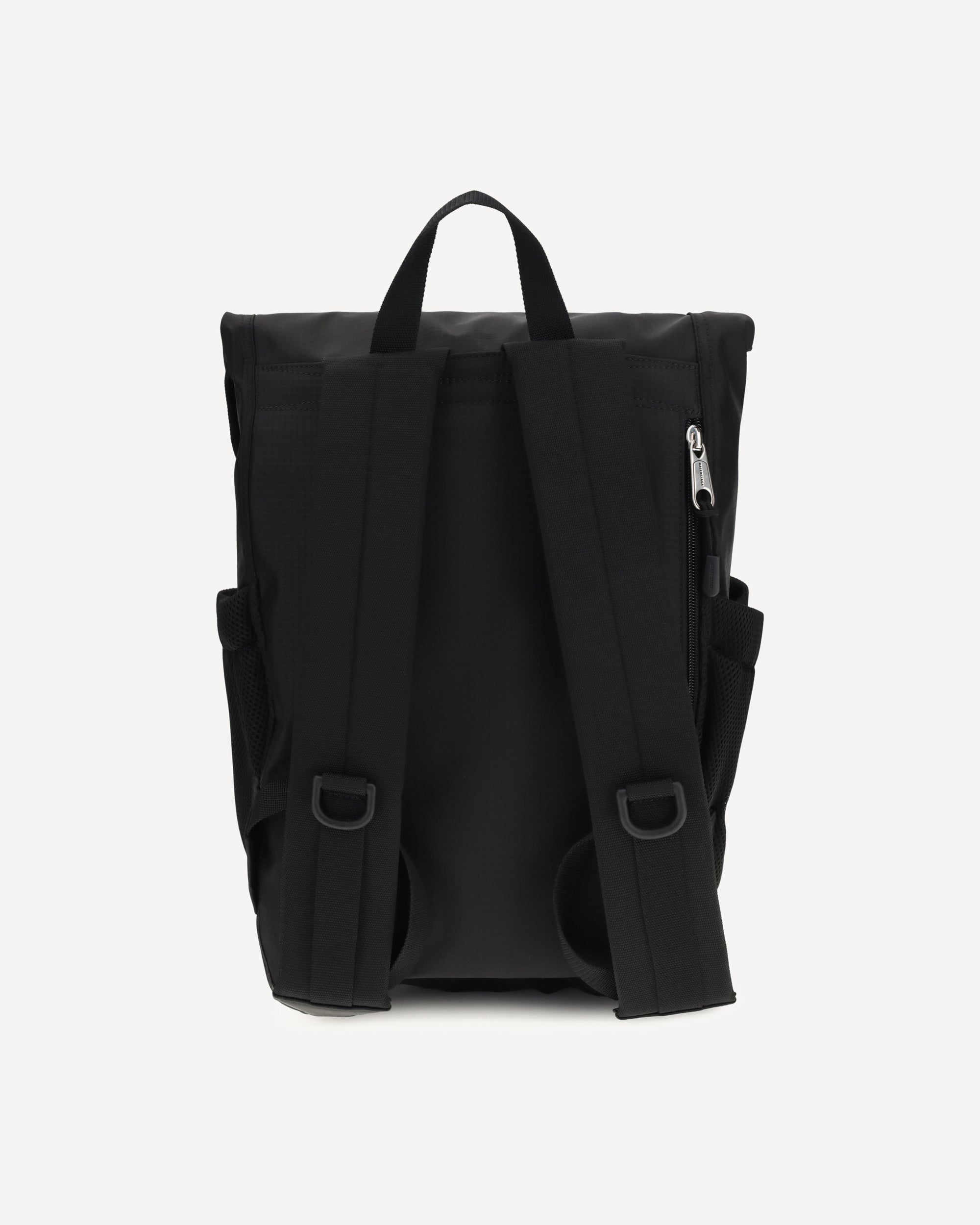 BALENCIAGA Metal carabiner detail Backpack BLACK