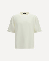 Crewneck T-shirt - WHITE | Base Blu