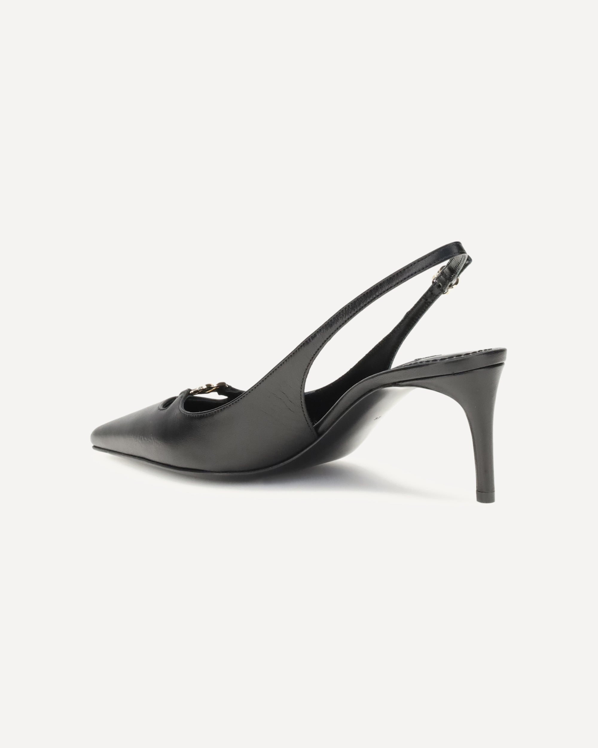 DOLCE & GABBANA Lollo slingback Pumps BLACK | Base Blu DOLCE & GABBANA Lollo slingback Pumps BLACK | Base Blu