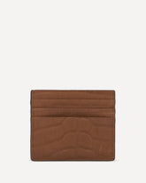 Mini alligator Card Holder - BROWN | Base Blu