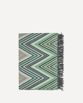 Wool-blend Plume Throw - MULTICOLOUR | Base Blu