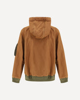 Washed Duck Hooded Blouson by Sacai x Carhartt WIP - BEIGE | Base Blu
