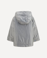 Hooded added Jacket - GREY | Base Blu