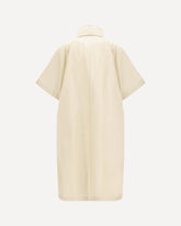 technical fabric Cape - CREAM | Base Blu