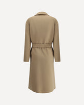 Cashmere Melinda Coat - BEIGE | Base Blu