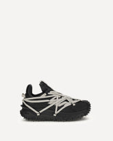 Trailgrip Megalace Sneakers Moncler + Rick Owens - BLACK | Base Blu