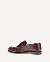 Le Loafer polished leather Loafers - BORDEAUX | Base Blu
