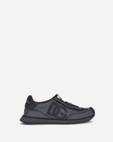 Leather Sneakers - BLACK | Base Blu