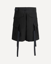 Cargo Shorts - BLACK | Base Blu