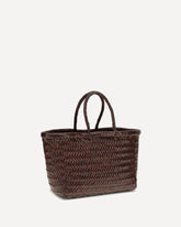 Mini Flat Gora Handbag - BROWN | Base Blu