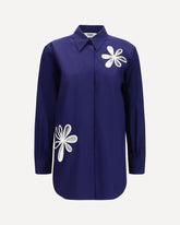 Camicia con motivo Ajour - BLU | Base Blu