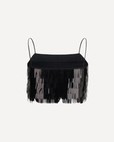 Sequin Top - BLACK | Base Blu