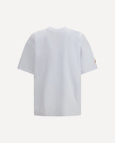 Cotton T-Shirt with print - WHITE | Base Blu