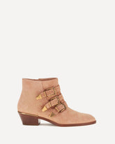 Stivaletti Susan in pelle scamosciata - ROSA | Base Blu