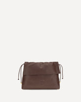 Medium Lidia Shoulder Bag - BROWN | Base Blu