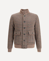 Valstarino Jacket in Prince of Wales lambswool - MULTICOLOUR | Base Blu