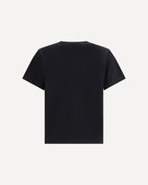 Cotton T-shirt - BLACK | Base Blu