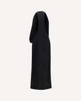 Long Dolmen Dress - BLACK | Base Blu