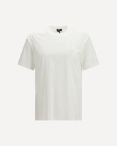 Cotton T-shirt - WHITE | Base Blu