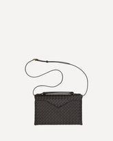 Borsa a Tracolla Knot Lock - MARRONE | Base Blu