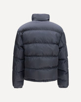 High-neck padded Jacket - BLUE | Base Blu