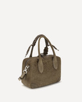 Vita leather Handbag - BROWN | Base Blu