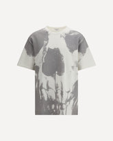Skull-print T-shirt - WHITE | Base Blu