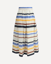 Striped long Skirt - MULTICOLOUR | Base Blu