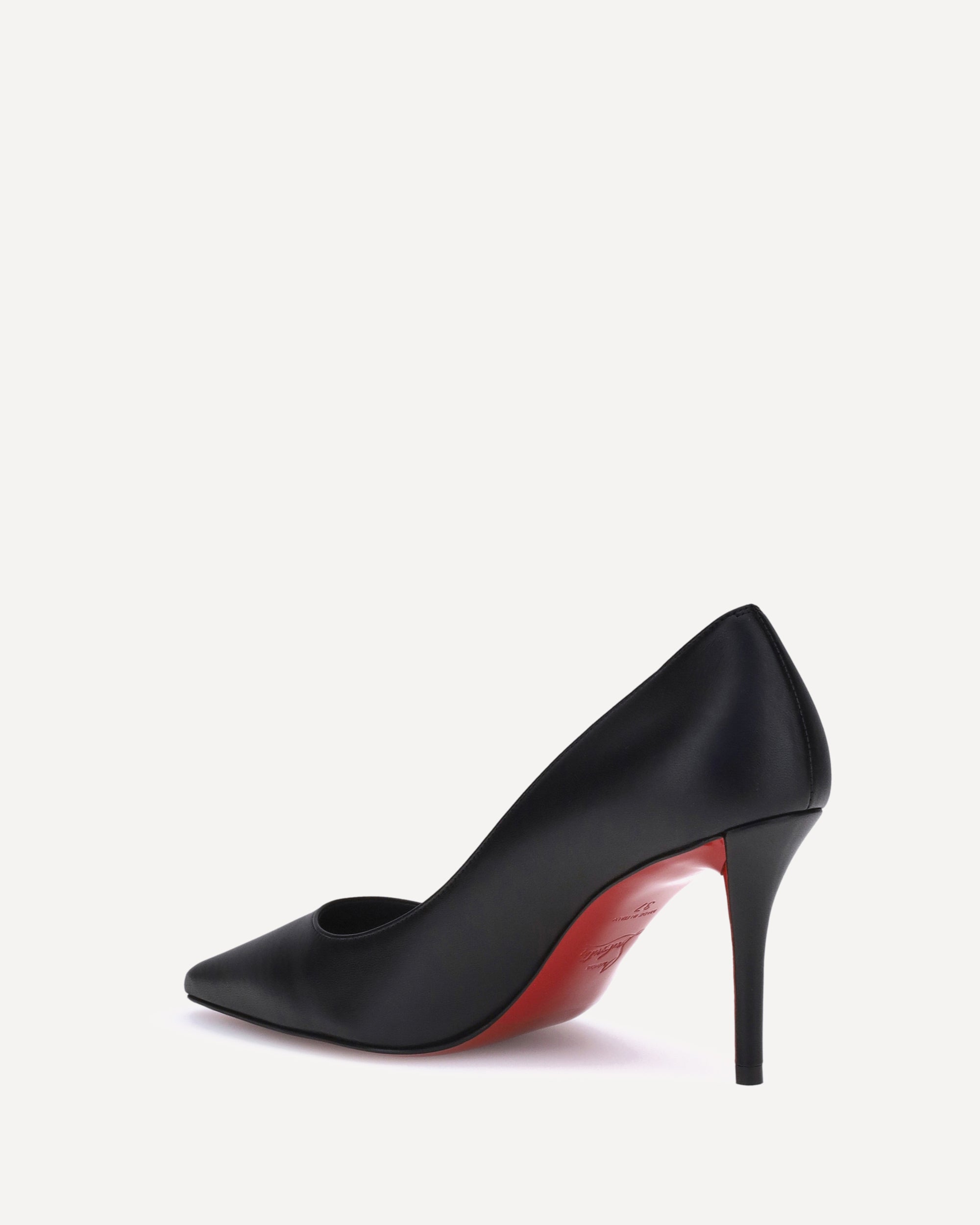 Christian Louboutin ブラック ハイヒール24.5cm Christian Louboutin ブラック ハイヒール