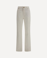 Straight-leg denim Jeans - WHITE | Base Blu