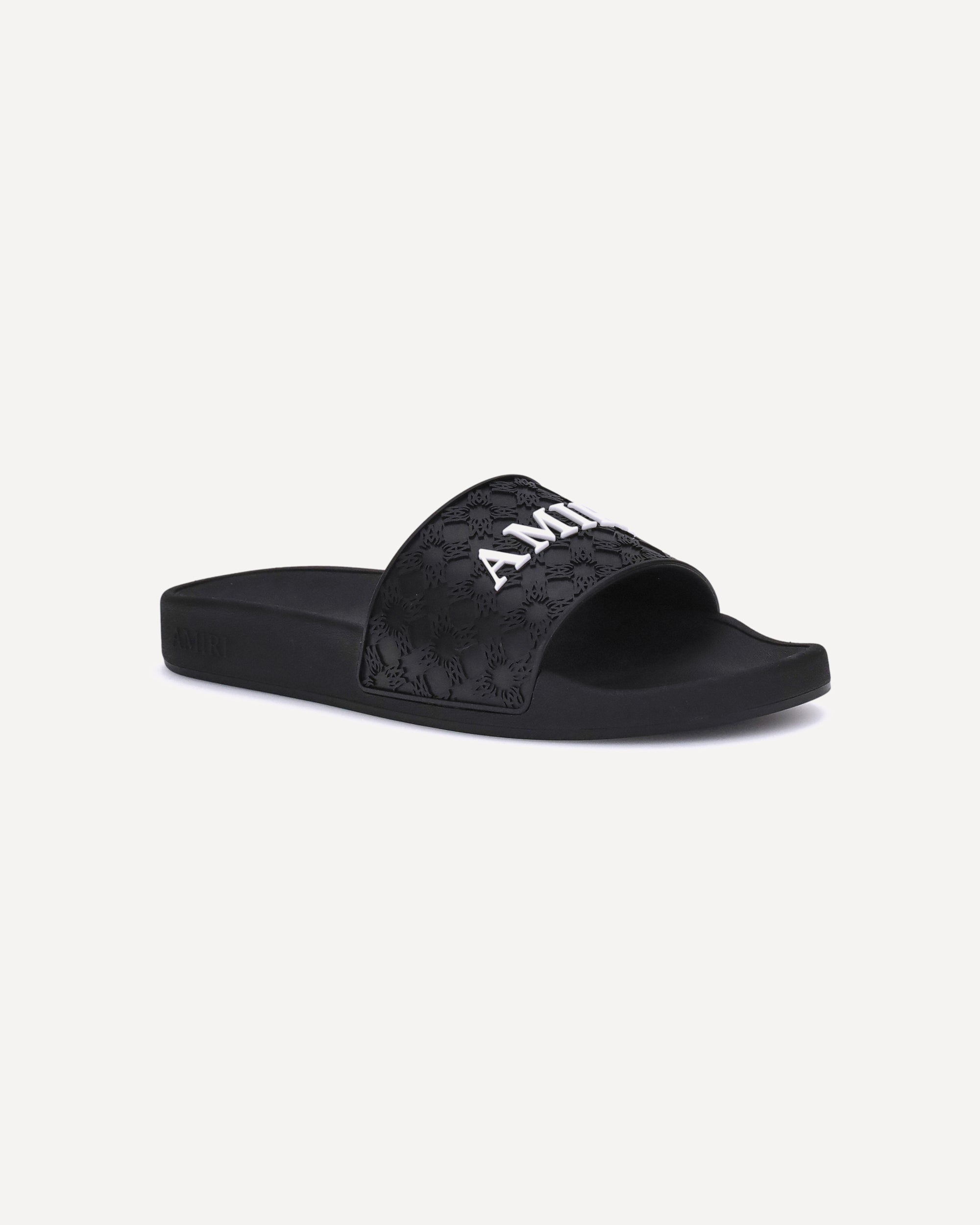 AMIRI Rubber Slippers BLACK Base Blu - Main Image