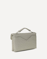 Knot Lock Shoulder Bag - WHITE | Base Blu