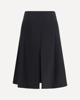 Gonna in Lana Stretch di Alaïa - NERO | Base Blu