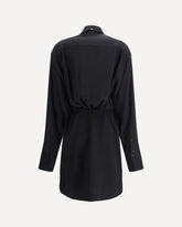 Eolie chemisier Dress - BLACK | Base Blu