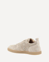 Suede Sneakers - BEIGE | Base Blu