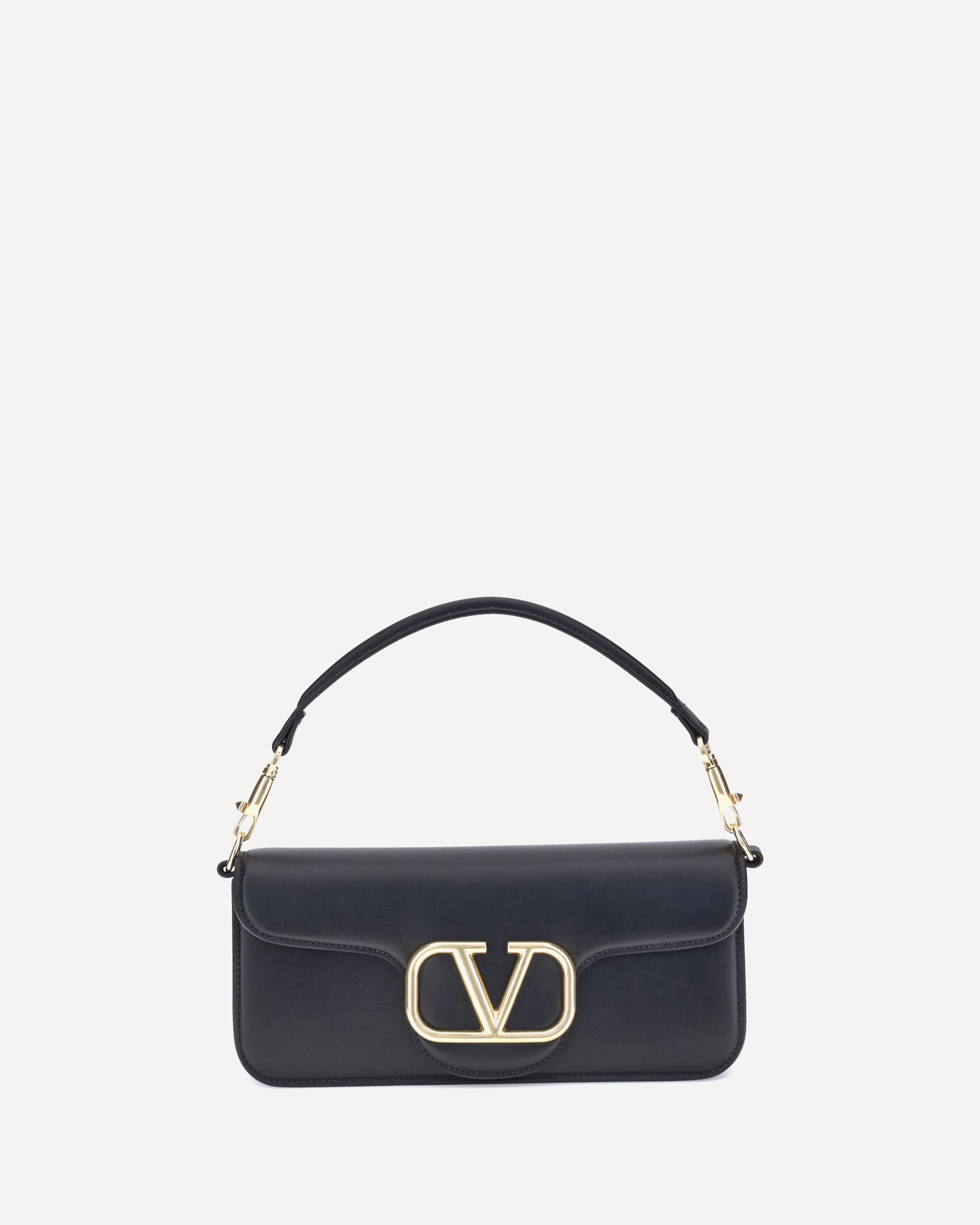 VALENTINO GARAVANI Locò Shoulder Bag BLACK | Base Blu