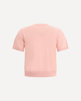 Baby Fox short-sleeved Cardigan - PINK | Base Blu