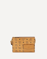 Aren canvas Shoulder Bag - BROWN | Base Blu