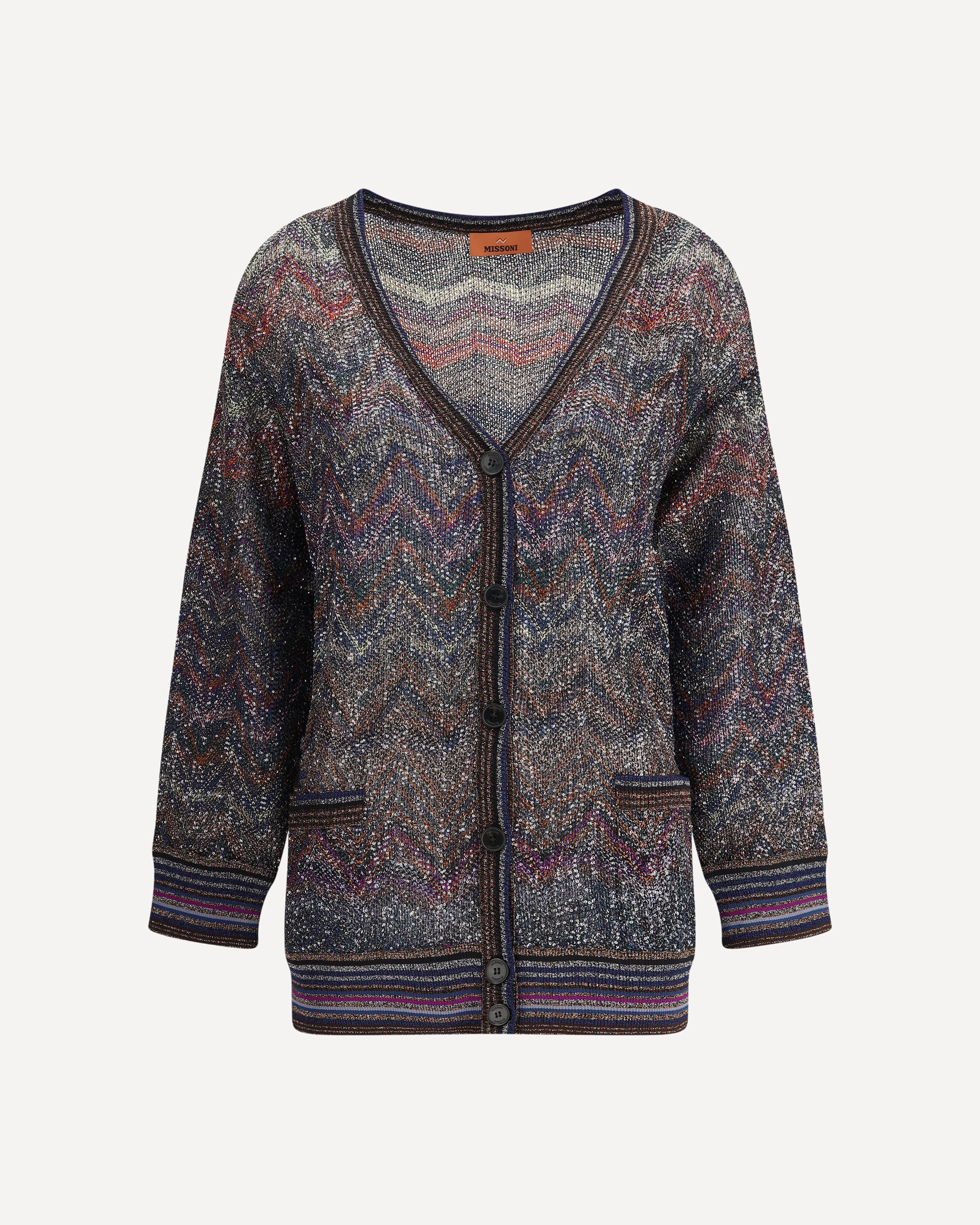 MISSONI Caperdoni Buttoned Cardigan MULTICOLOUR | Base Blu