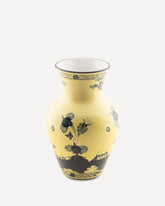 Oriente Italiano Collection Ming porcelain Vase - YELLOW | Base Blu