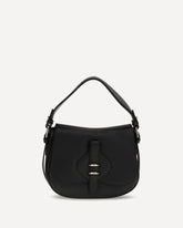 Small Mavery Shoulder Bag - BLACK | Base Blu